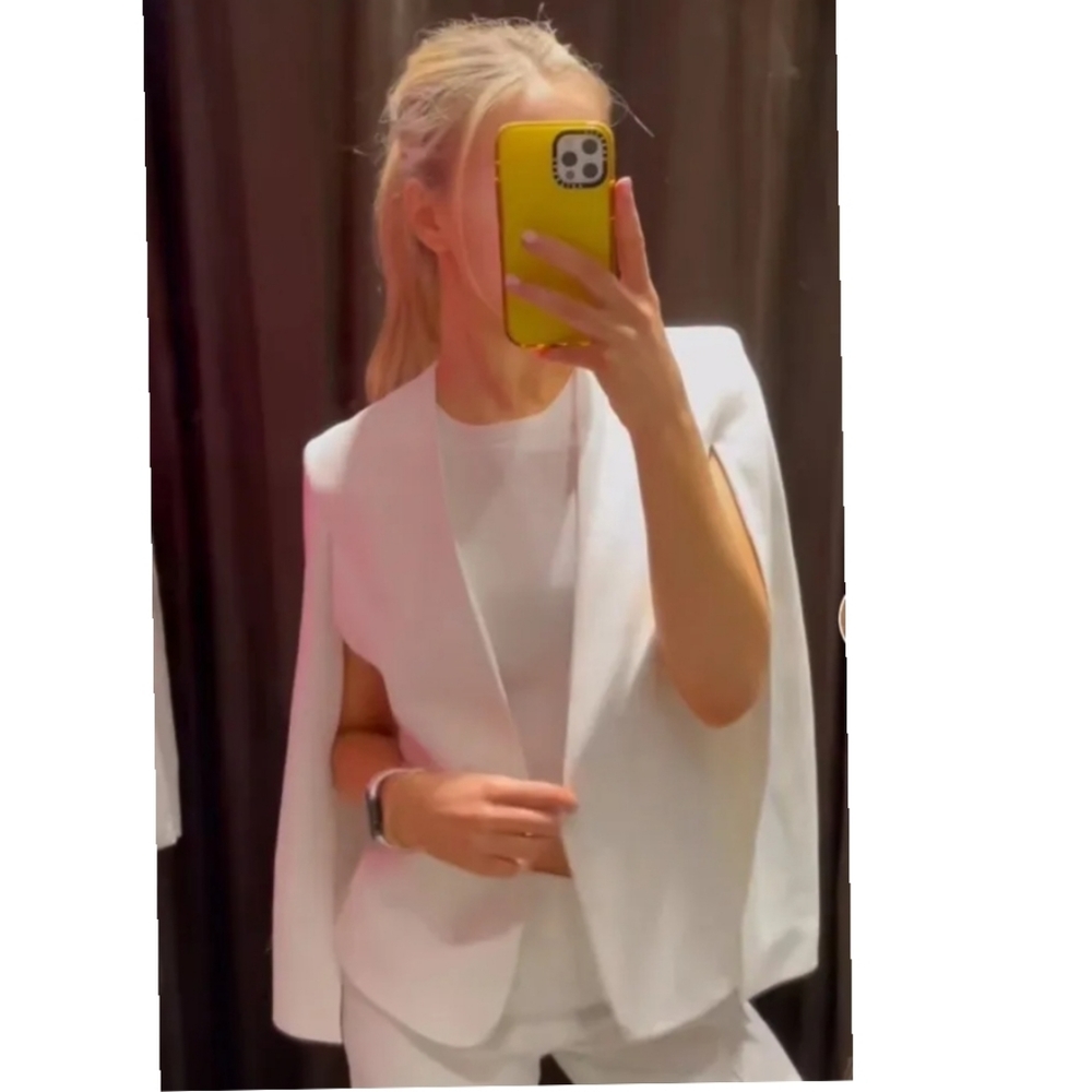 Zara Cape blazer